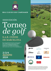 Salidas Torneo XXXIII S.A.R. Conde de Barcelona (Viernes 02 de Agosto 2024, 15:00 H a tiro)